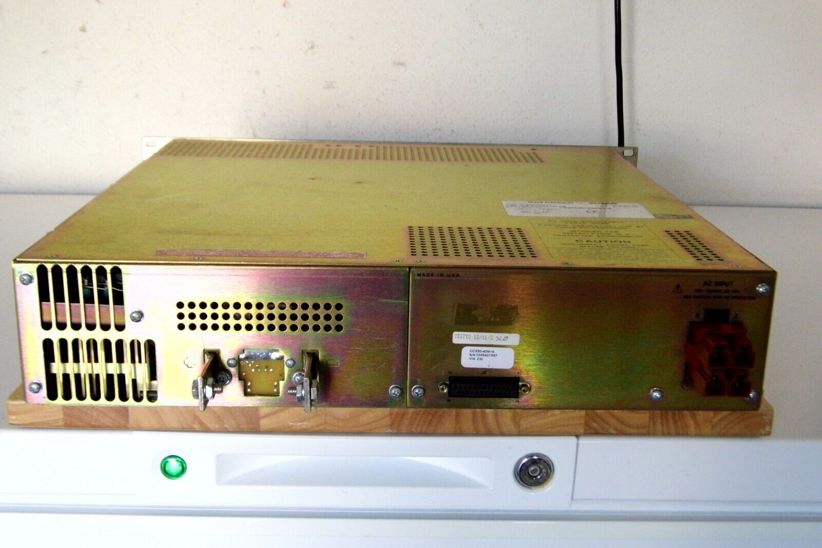 Elgar Sorensen DCS 50-40M16 DC Power Supply 50 VDC 40A Elgar Sorensen DCS 50-40M16 DC Power Supply 50 VDC 40A